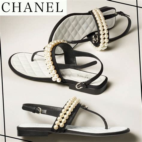 chanel sandals outlet|Chanel sandals women 2022.